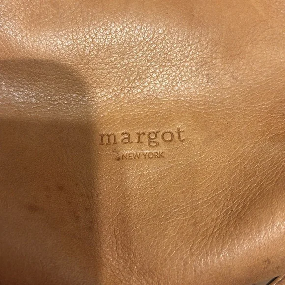 Margot Tan Leather Women's Backpack. - Picture 2 of 12